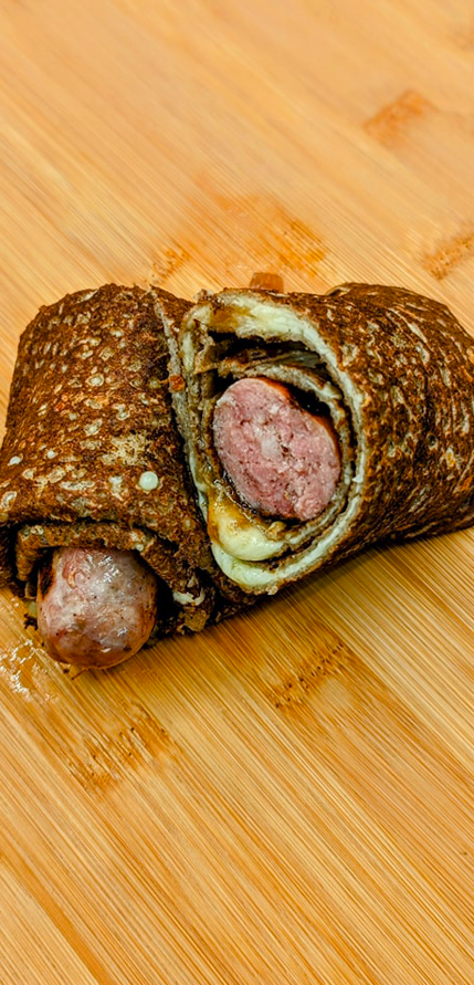 La Galette Saucisse nature